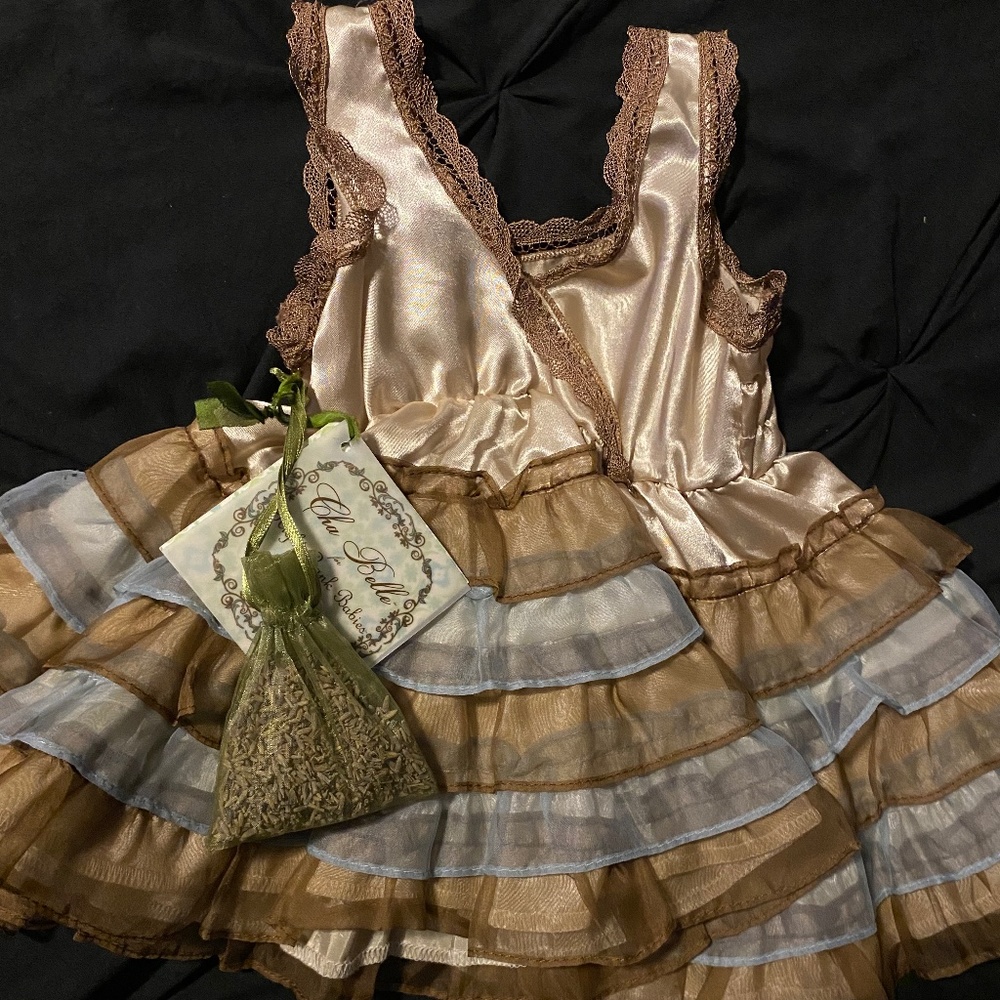 Vintage couture baby girl dress